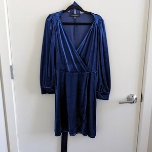 Blue Velvet dress
